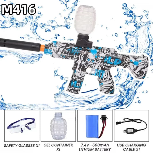 Electric M416 gel gun toy automatic outdoor toy team activity Birthday Easter Christmas Halloween Thanksgiving perfect gift