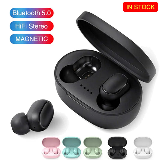 A6S Wireless Earbuds Waterproof Noise Canceling Stereo Sound Earphones In Ear Headphones For Sports Gaming Running