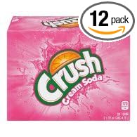 Crush Cream Soda Soft Drink Cans (12)-12 Fl Oz / 355 Millilitre