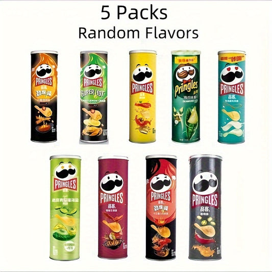 Pringles - Potato Chips Mixed Flavors 110g * 5 Packs